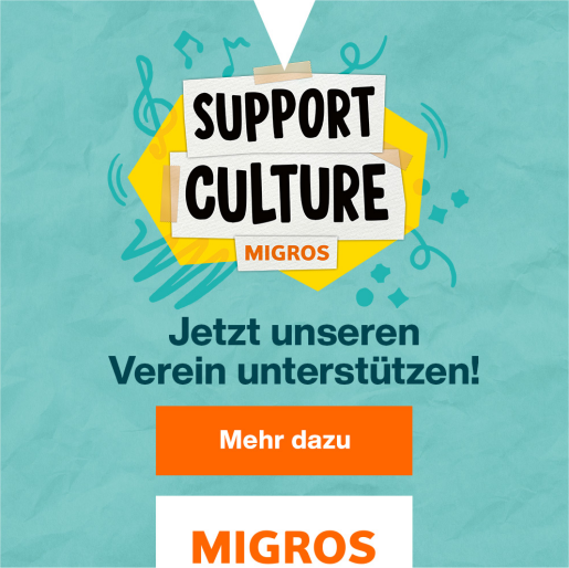 Support Culture Migros jetzt unseren Verein unterstützen